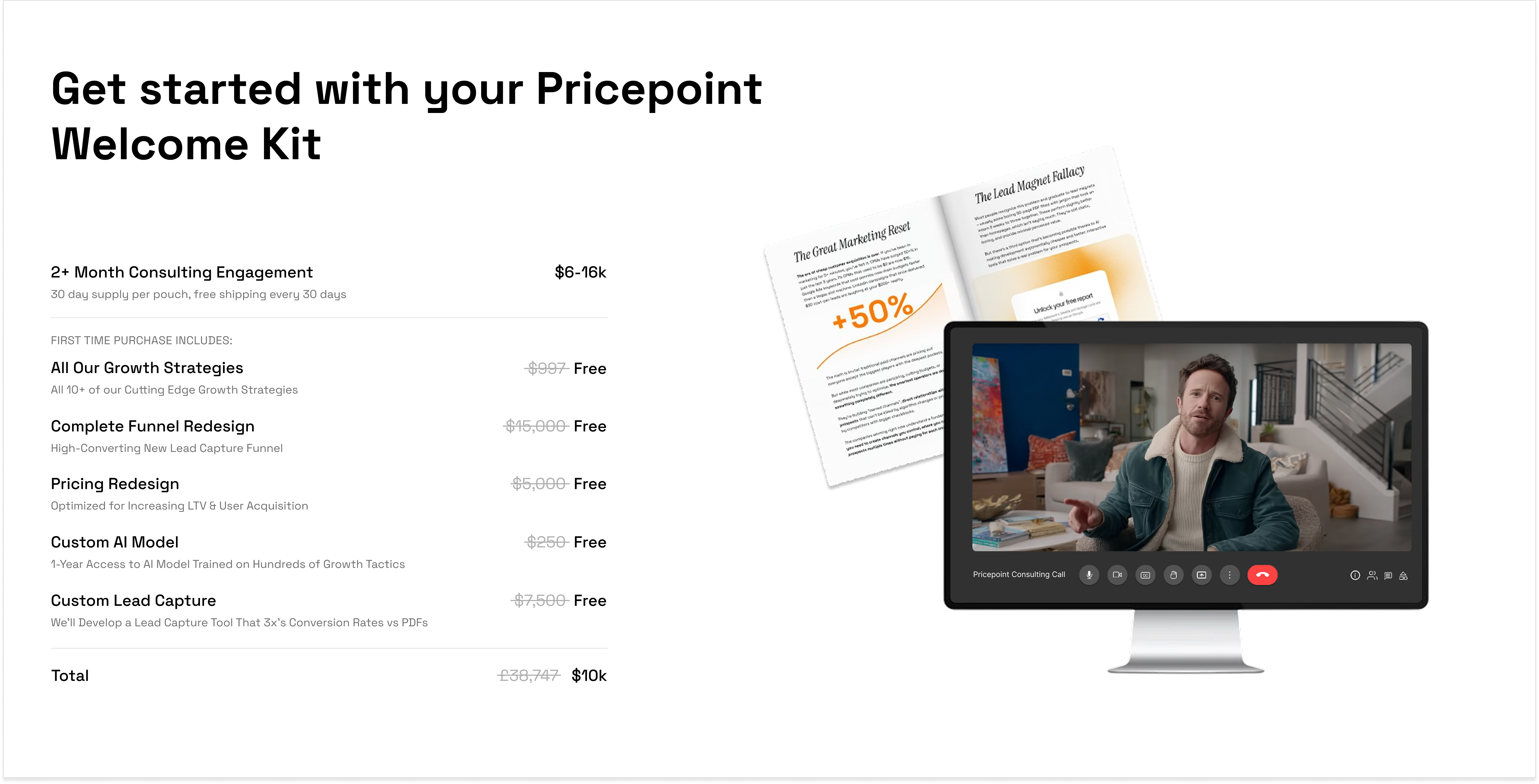 Pricepoint Welcome Kit offering
